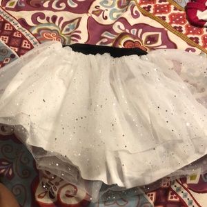 White sparkly tutu